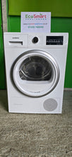Load image into Gallery viewer, EcoSmart Appliances - Siemens extraKlasse Condenser WT46G491GB iQ500 Heat Pump 9kg Tumble Dryer - White