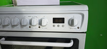 Load image into Gallery viewer, EcoSmart Appliances - Hotpoint 60cm Double Oven Electric Cooker with Ceramic Hob - Polar White (1622)