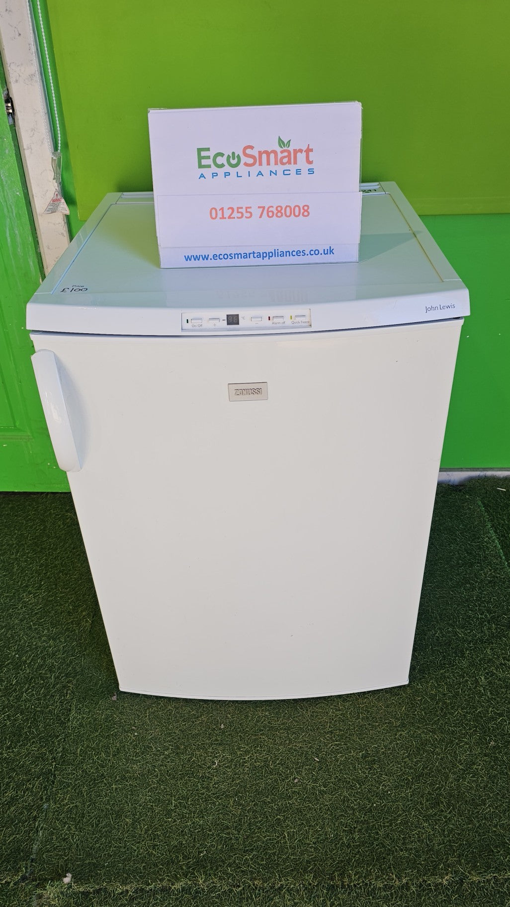 EcoSmart Appliances John Lewis 60cm Undercounter Frost Free Freezer