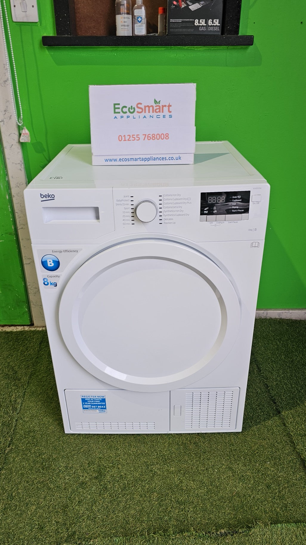 EcoSmart Appliances - Beko 8KG Condender Tumble Dryer (1246)