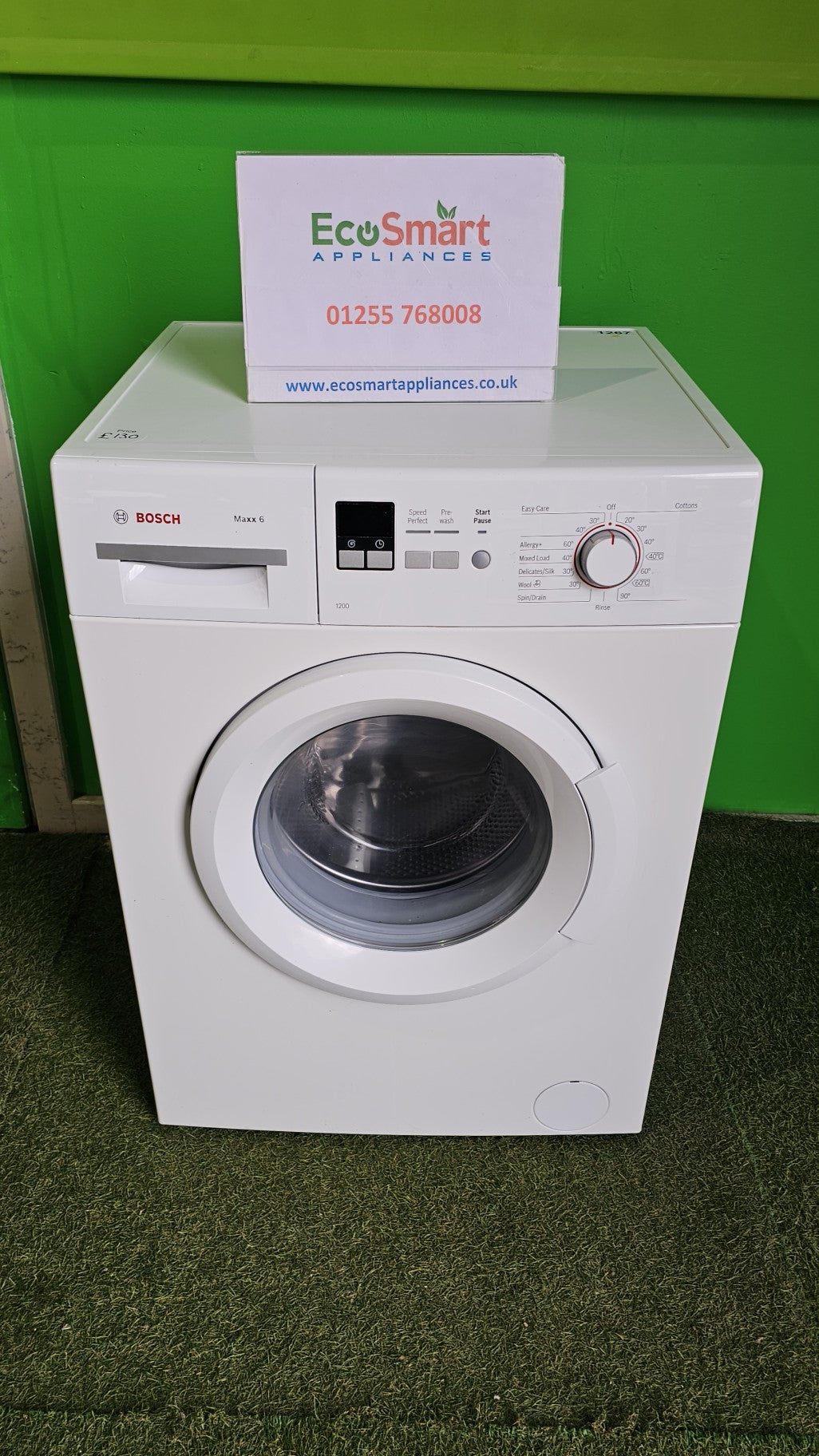 EcoSmart Appliances - Bosch Maxx 6KG 1200rpm Washing Machine (1267)