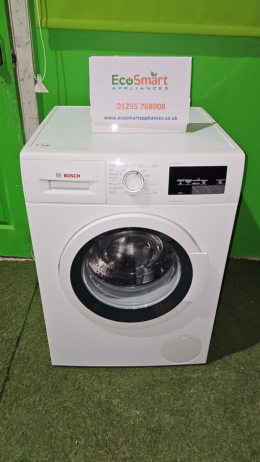 EcoSmart Appliances - Bosch 9kg 1400rpm Washing Machine (1278)