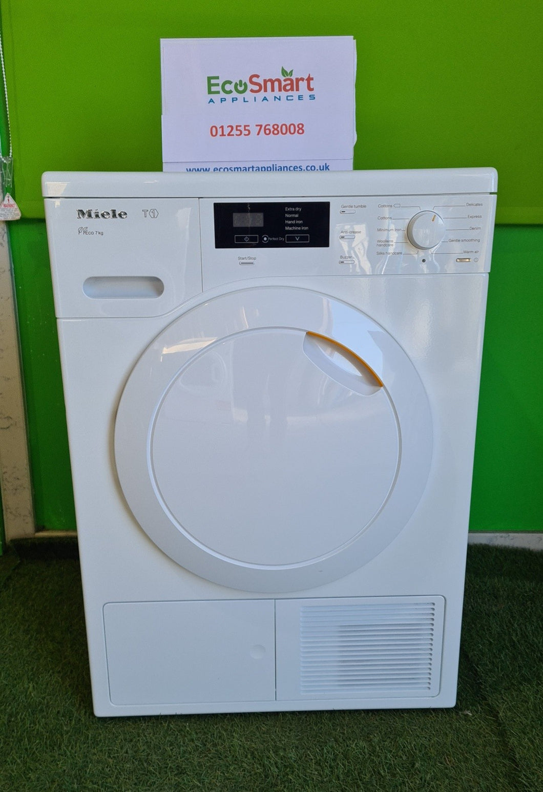 EcoSmart Appliances - Miele 7KG Freestanding Heat Pump Condenser Tumble Dryer (0897)